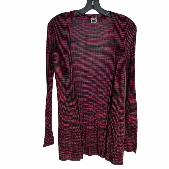 MISSONI Y2K LONG LENGTH OPEN FRONT CARDIGAN - Picture 2 of 11